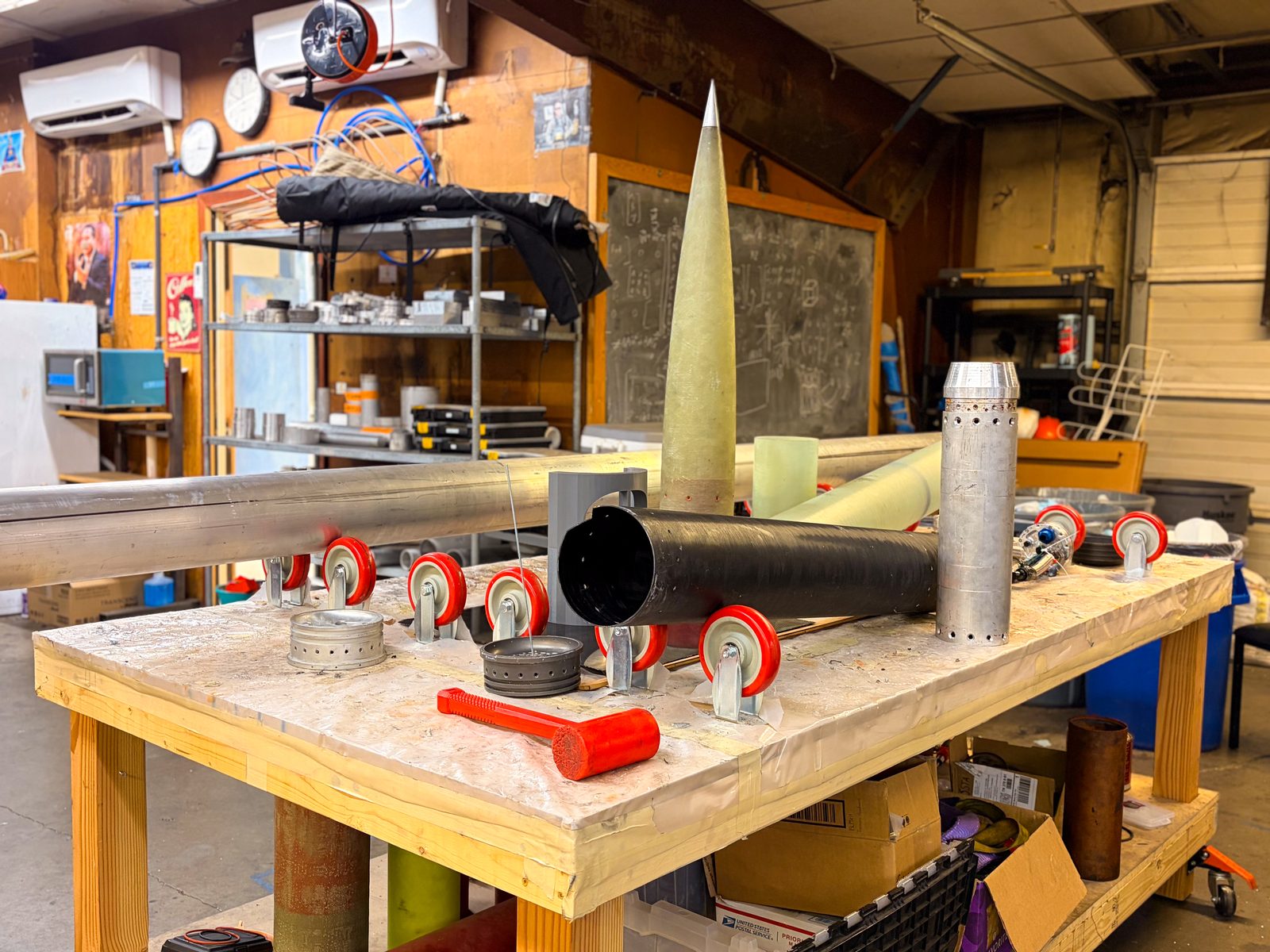 SSTA Shop work area